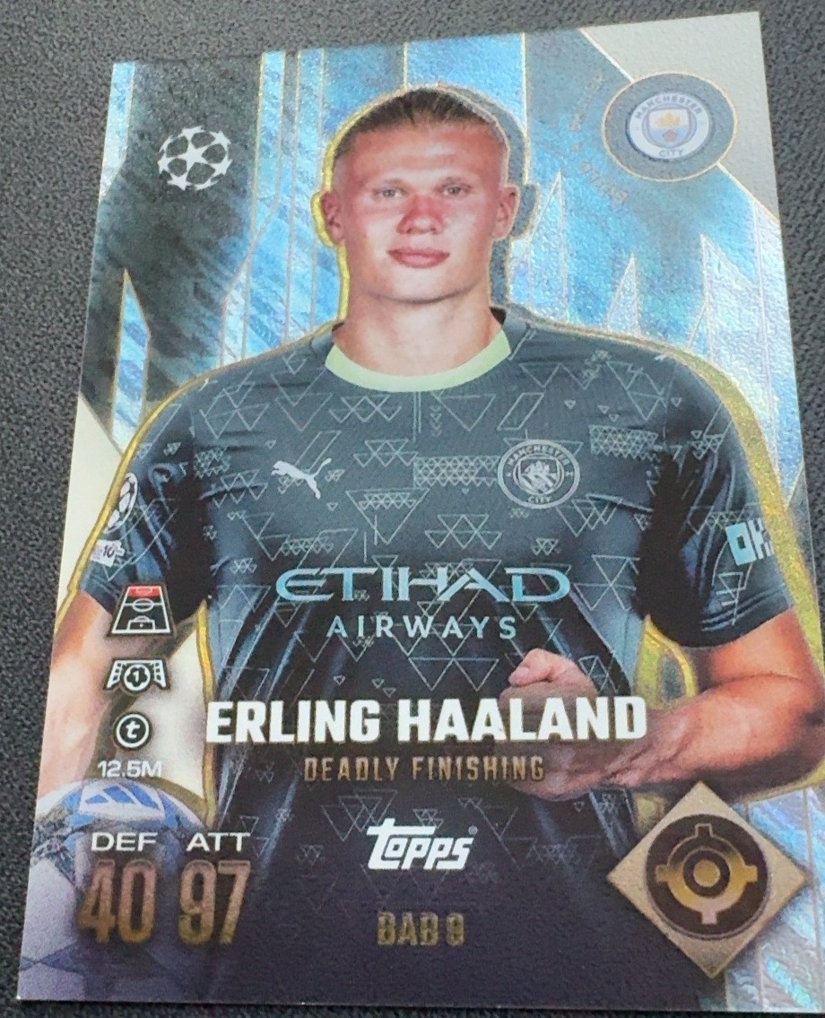 Erling Haaland Deadly Finishing BAB 9, Vorderseite